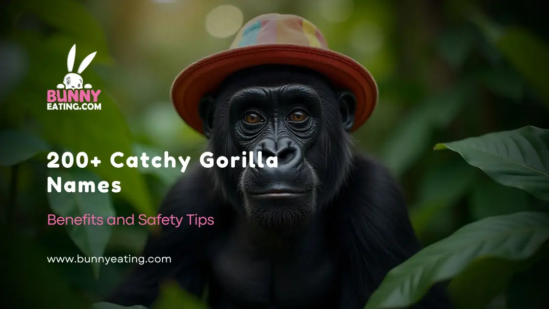 200+ Catchy Gorilla Names